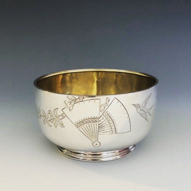 silver bowl