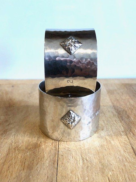 silver napkin holders