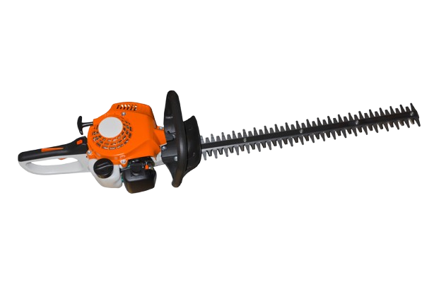Orange And Black Gas-powered Hedge Trimmer — Bennett's Tree Service in Redhead, NSW