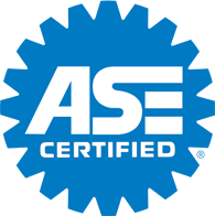 ASE logo | Crown City Tire Auto Care