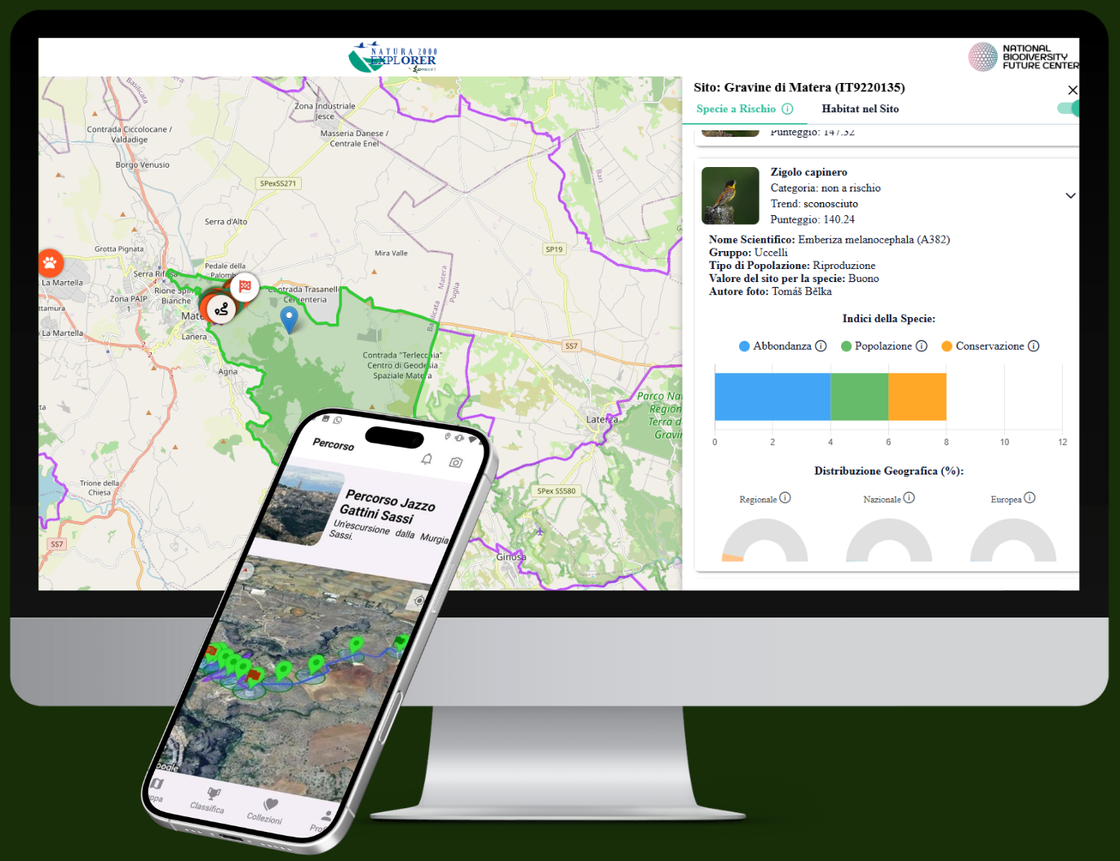 applicazione natura2000 explorer, tutela della biodiversità