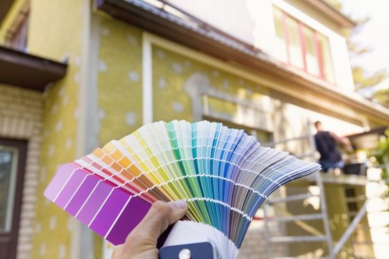 palette di colori per tinteggiatura di pareti