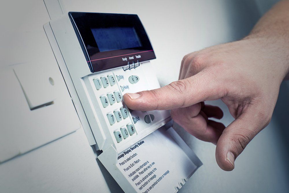 BURGLAR ALARM KEYPAD