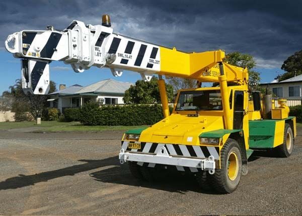 Franna Cranes — Crane Rentals in Taree, NSW
