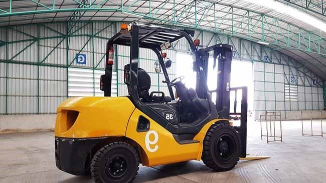 The Forklift Truck — Crane Rentals in Taree, NSW