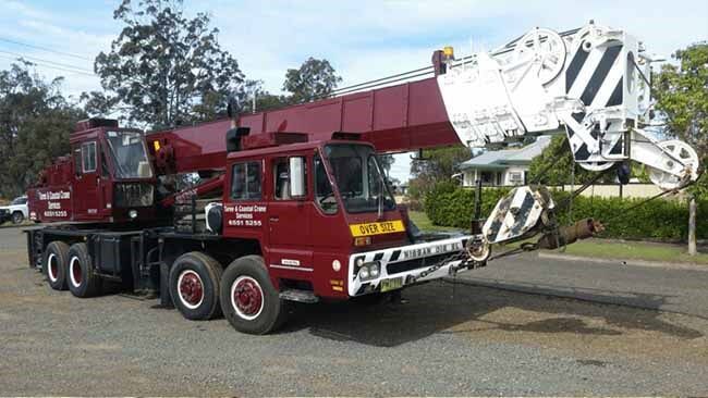 Hydraulic Cranes — Crane Rentals in Taree, NSW