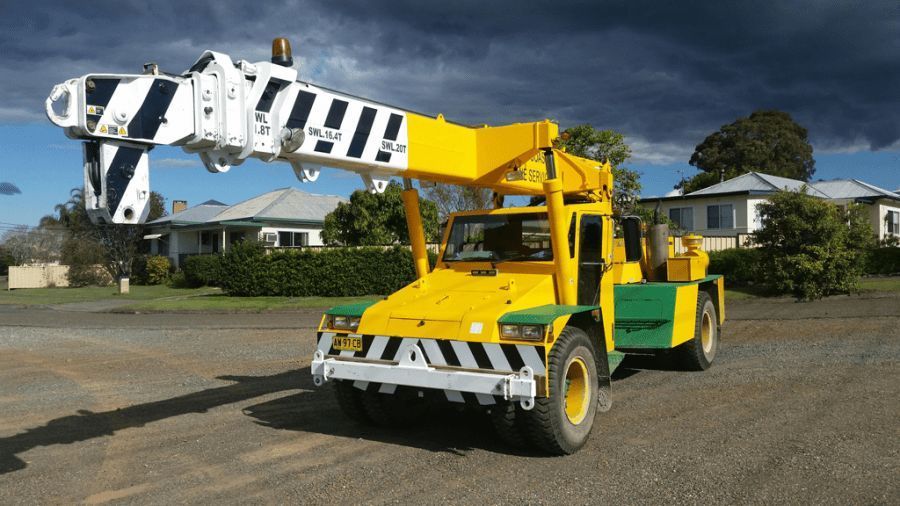 Franna Crane — Crane Rentals in Taree, NSW