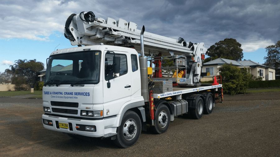 Truck Mounted Crane — Crane Rentals in Taree, NSW