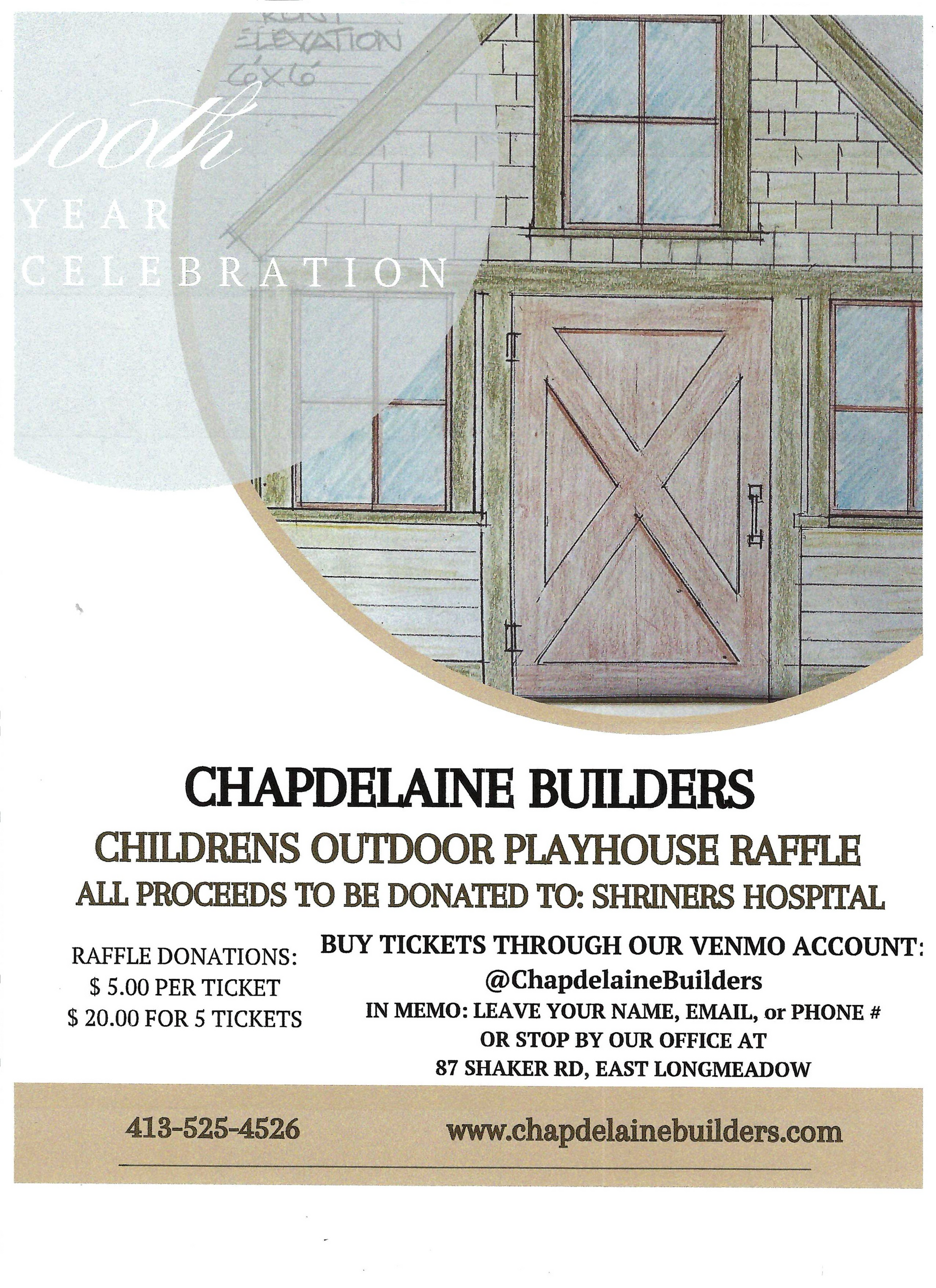 Chapdelaine Builders 100th year celebration