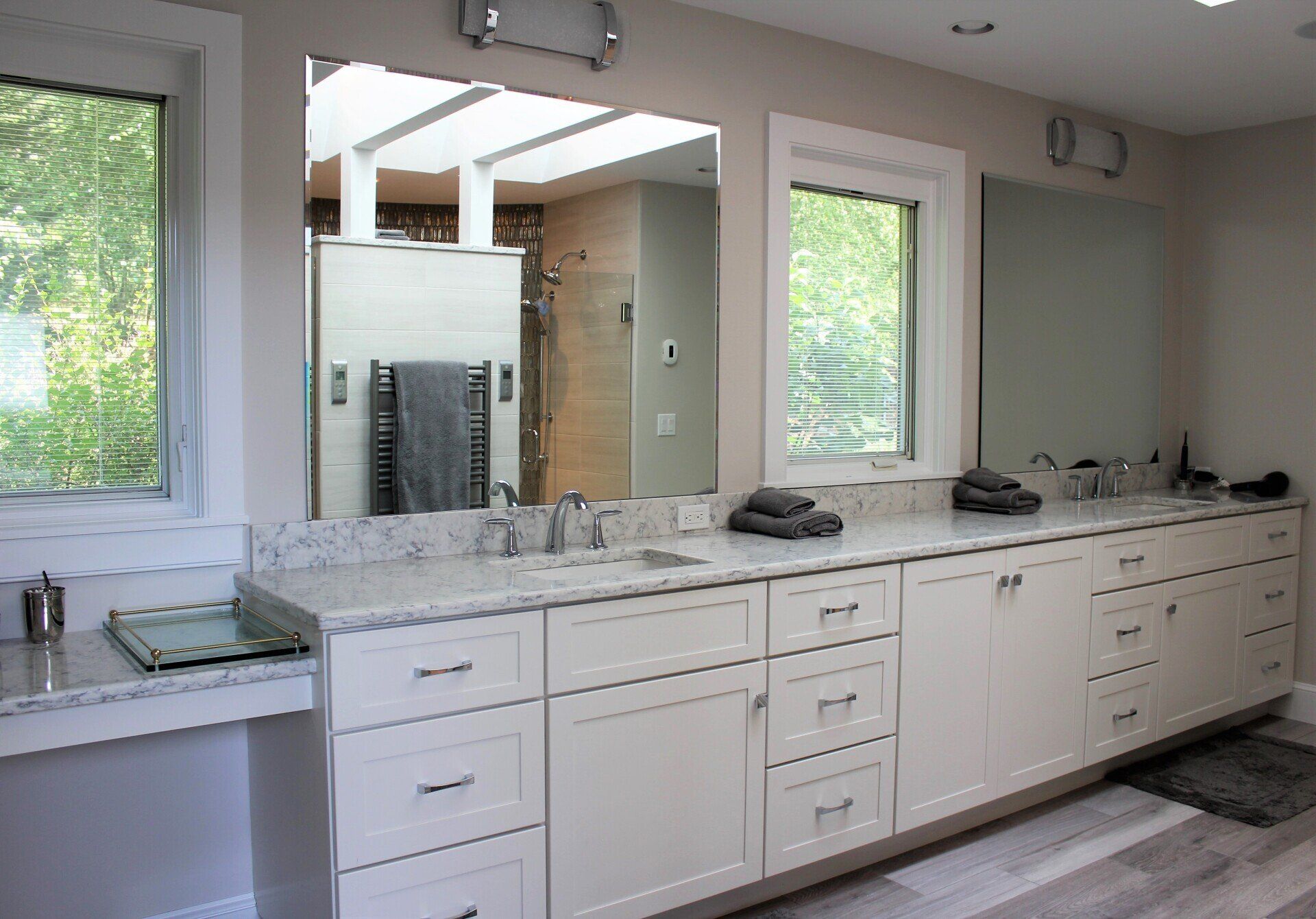 New bathroom remodel by Joseph Chapdelaine & Sons