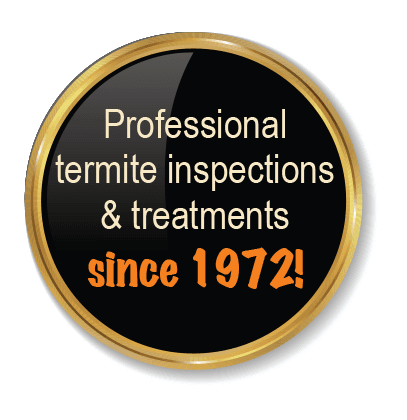 profesional termite inspections and treatments since 1972