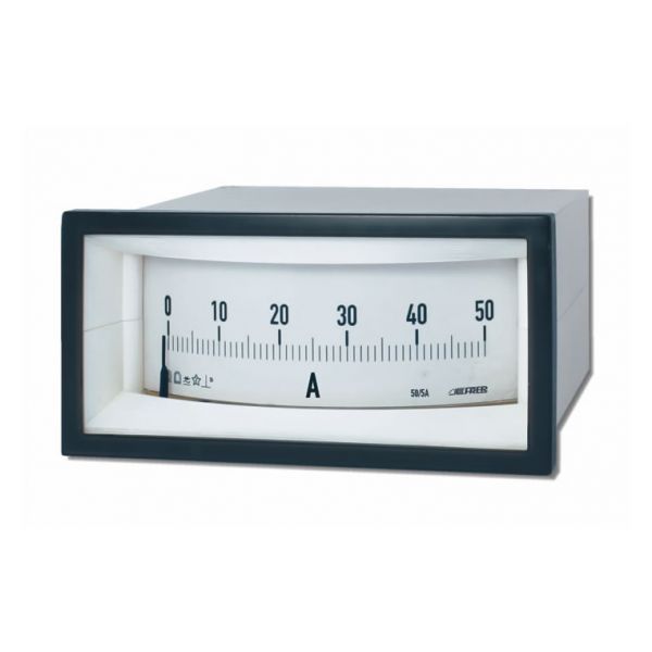 An ammeter is used to measure direct current (DC) in electrical systems. An ammeter is used to measure direct current (DC) in electrical systems.