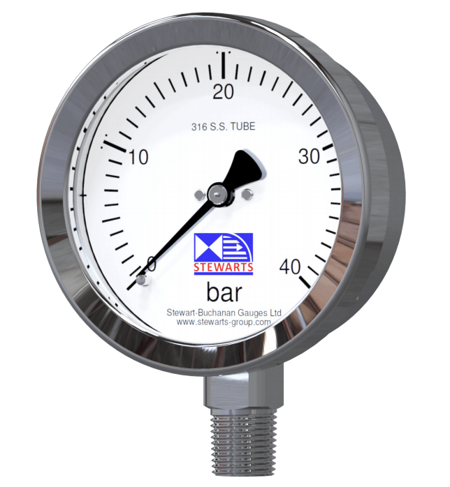 Glycerine Filled Gauge — Perth, WA — Les Cooke Instrument Co Pty Ltd.