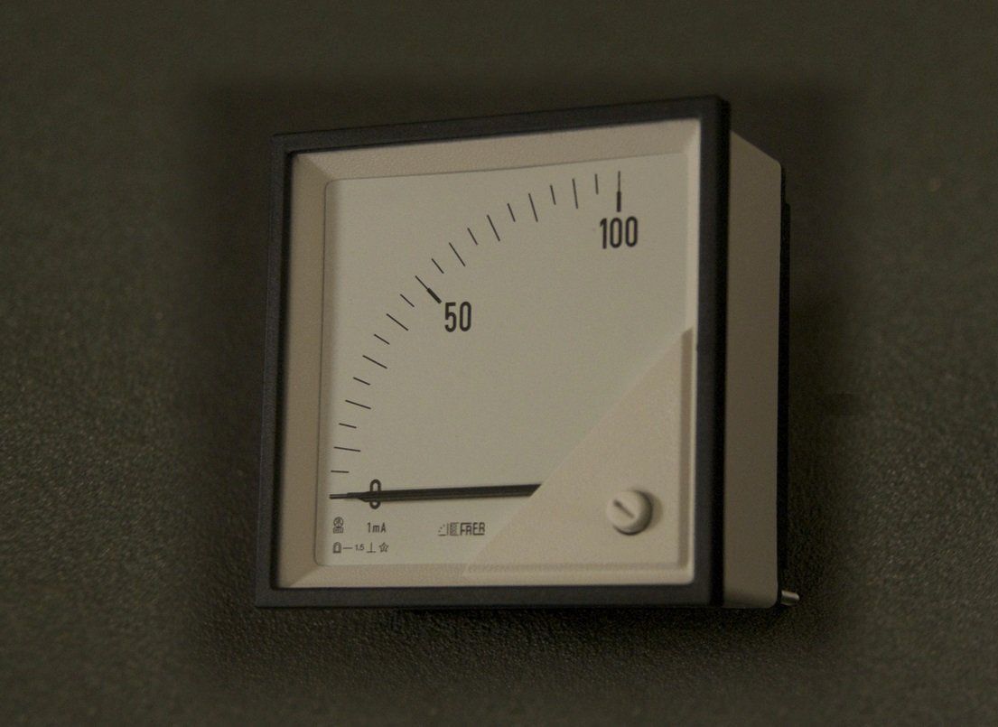 Milli-Amps Panel — Perth, WA — Les Cooke Instrument Co Pty Ltd.