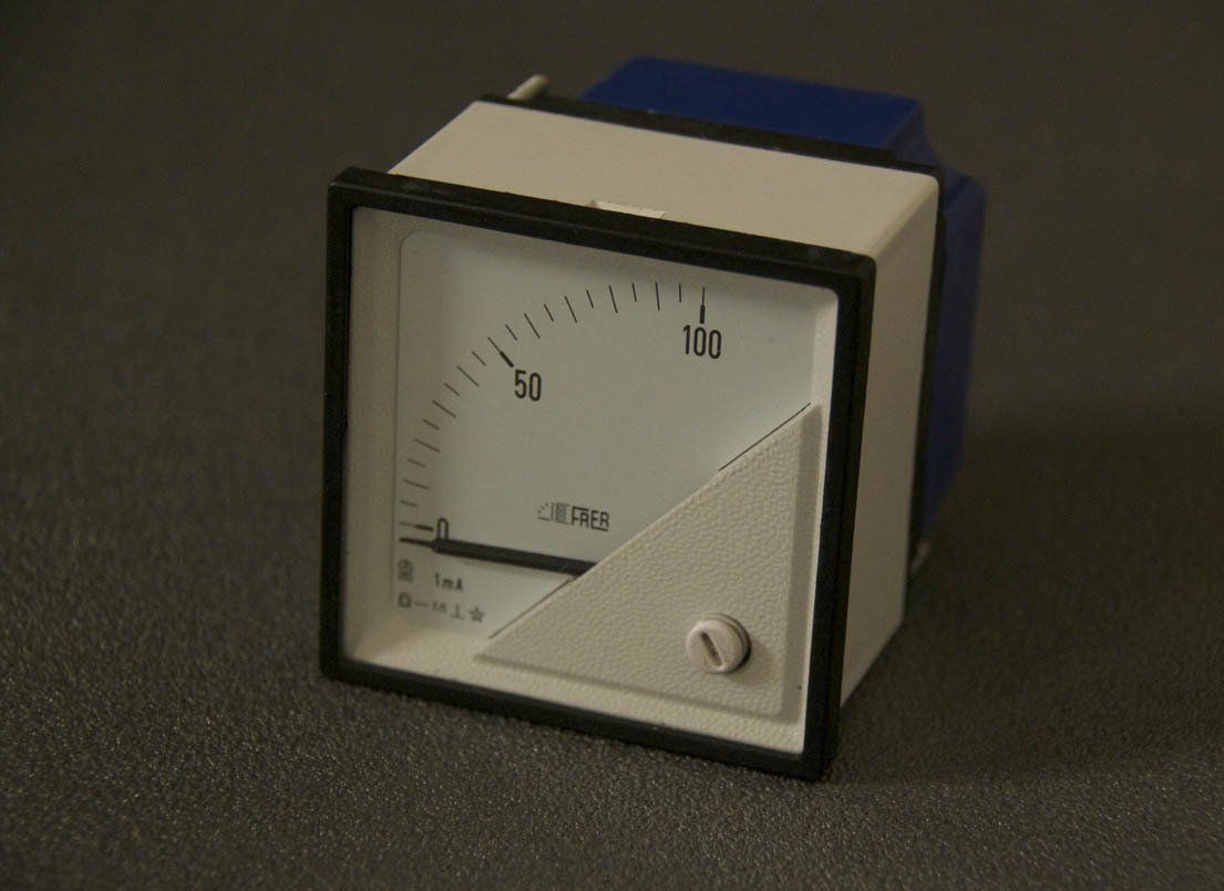 Ammeter DC, Range 0/100mA — Perth, WA — Les Cooke Instrument Co Pty Ltd.