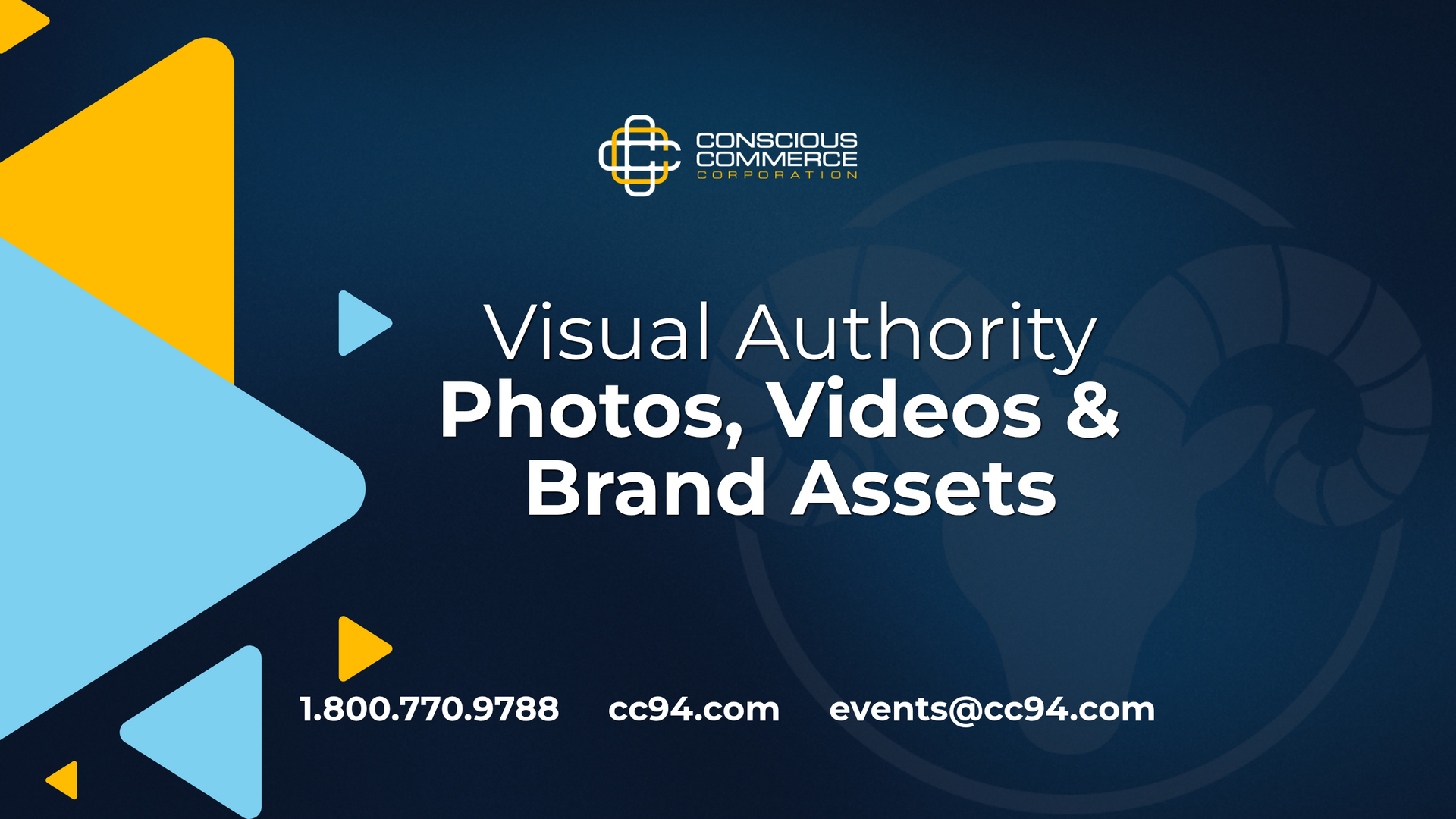 A business card for Conscious Communion featuring the text 