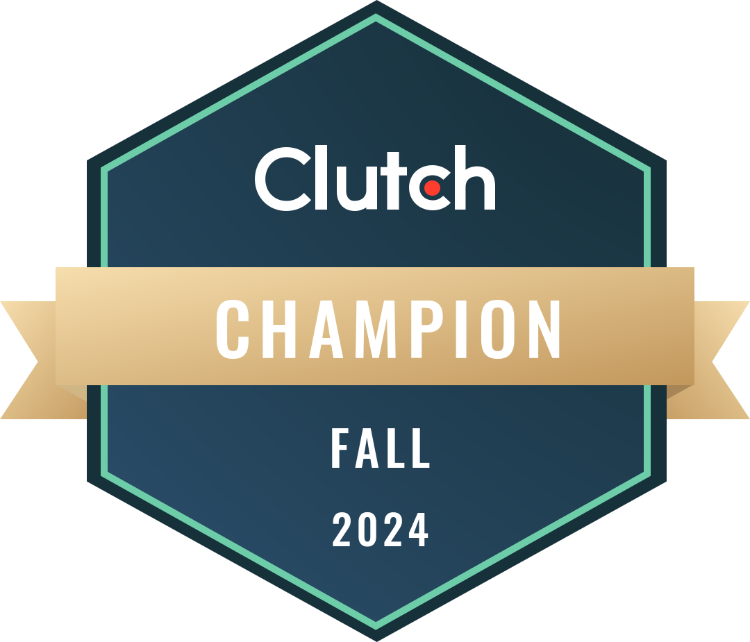 A badge that says clutch champion fall 2024 on it.