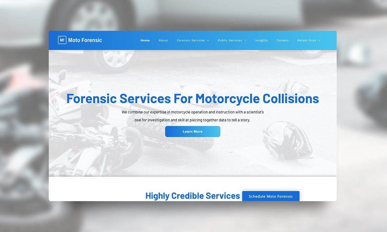 Forensic Services for Motorcycle Collisions