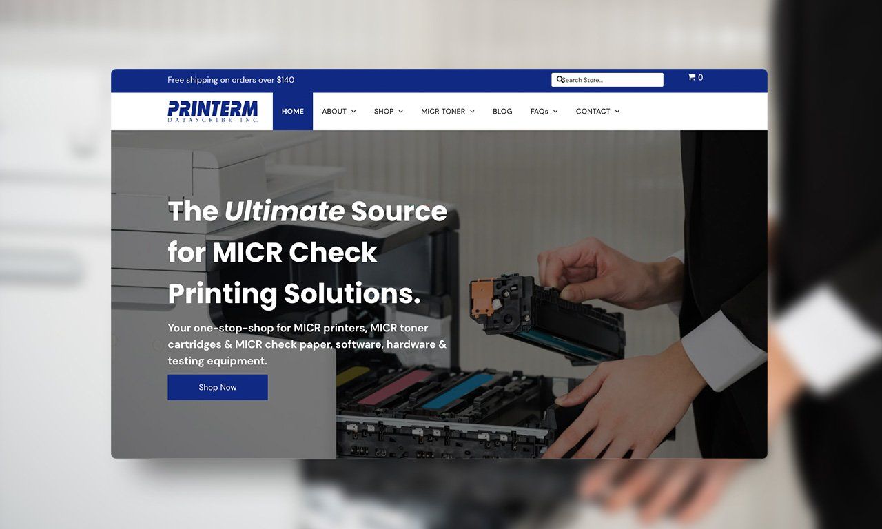The ultimate source for micro check printing solutions