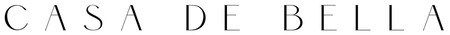 The word casa is written in black and white on a white background.