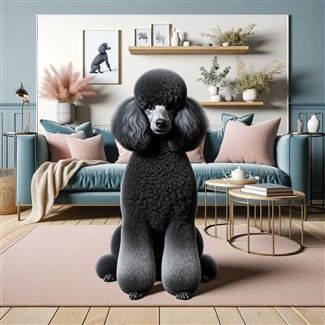 Standard Poodle temperament photo