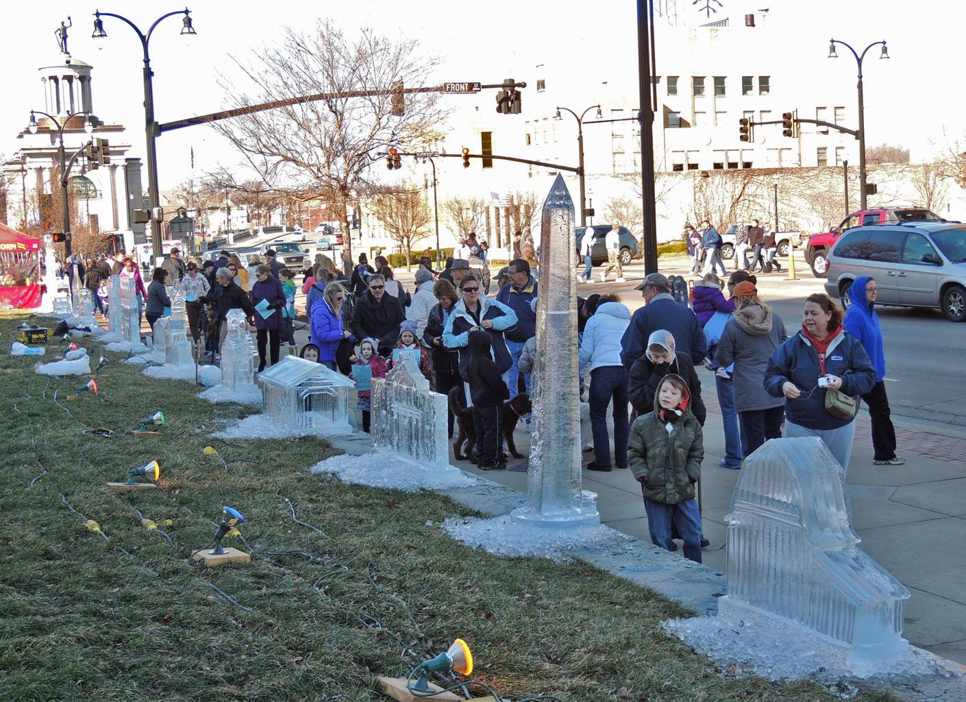 ICEFEST Ice Sculpture Festival Hamilton Ohio