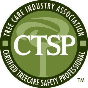 A green circular logo for the Tree Care Industry Association. It reads