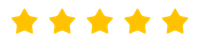 A set of five yellow stars on a white background.