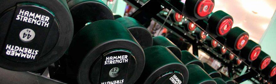 Rows of weights
