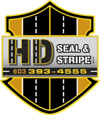 HD Seal & Stripe LLC Logo, best asphalt sealcoating, striping, maintenance in concord nh, hd seal and stripe
