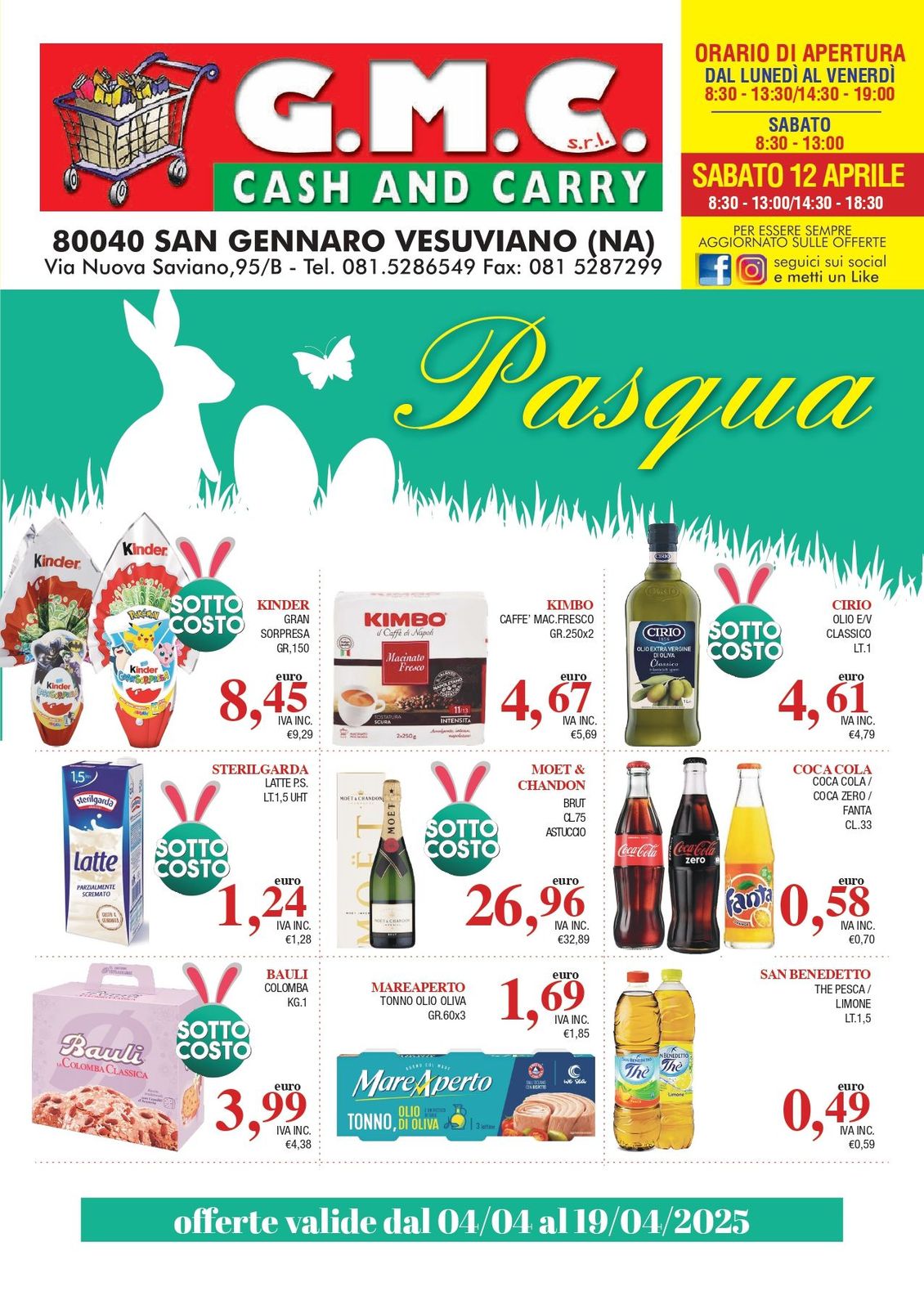 Volantino promozioni pagina 1