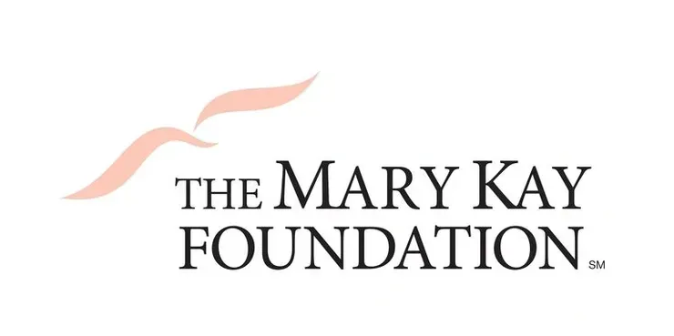 The mary kay foundation logo on a white background