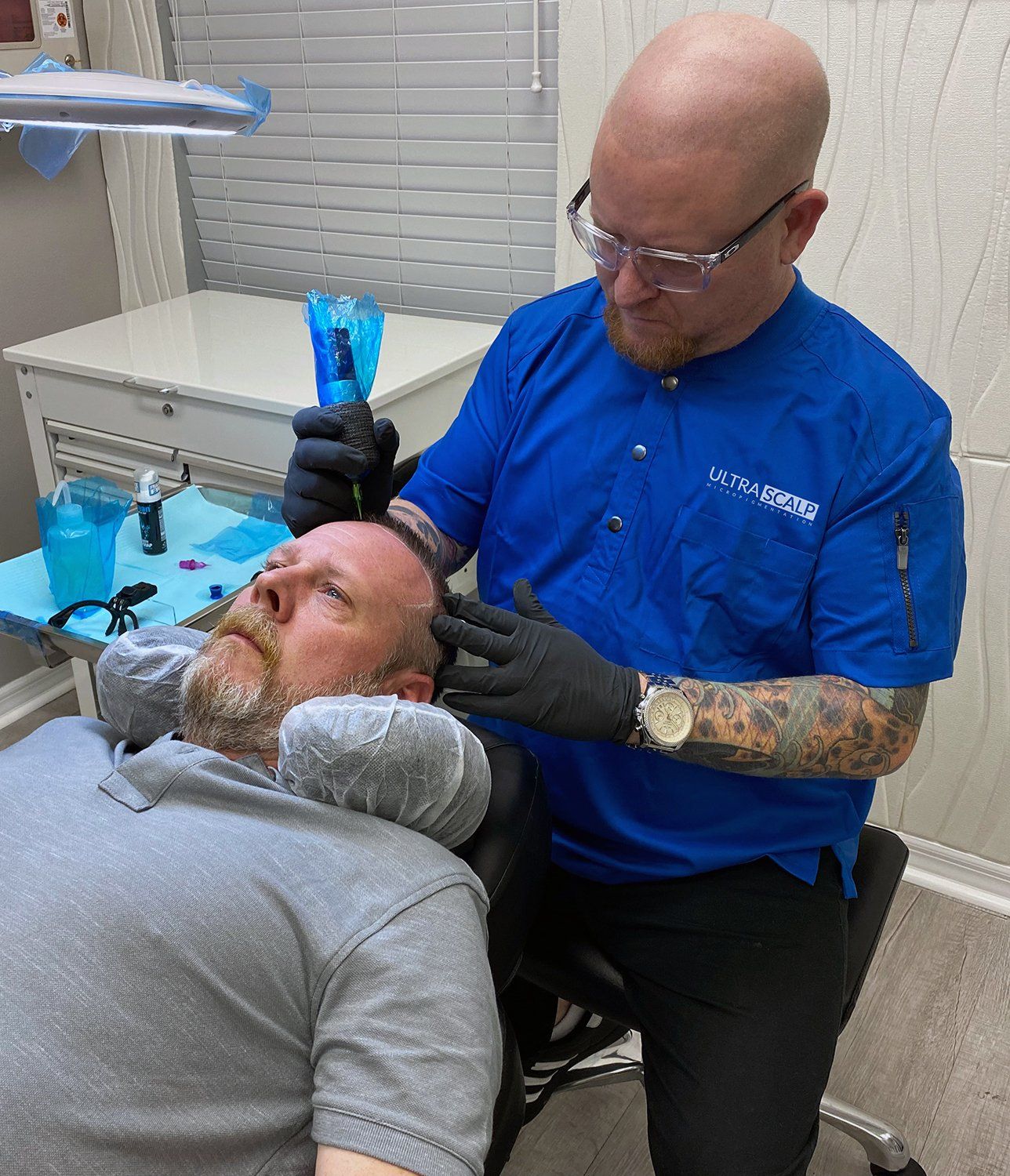 scalp micropigmentation for thinning hair