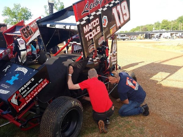 Men repairing the truck — auto repair Bethel Park, PA