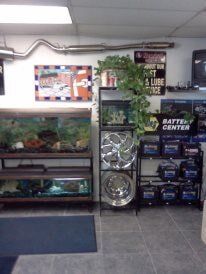 Custom wheels on a store — auto repair Bethel Park, PA