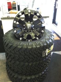 Custom wheel on tires — auto repair Bethel Park, PA