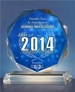 2014 Service Award — auto repair Bethel Park, PA