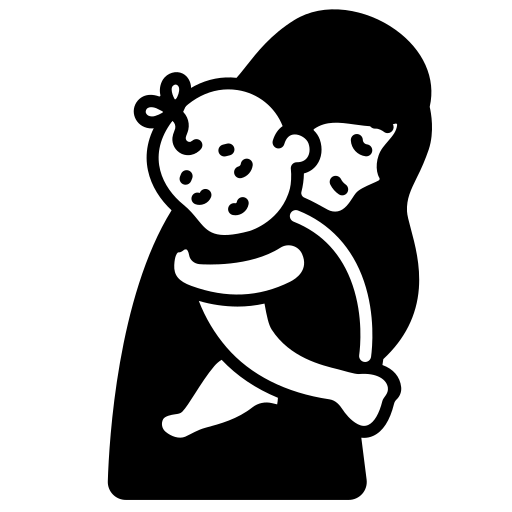 Mother And Child Icon
