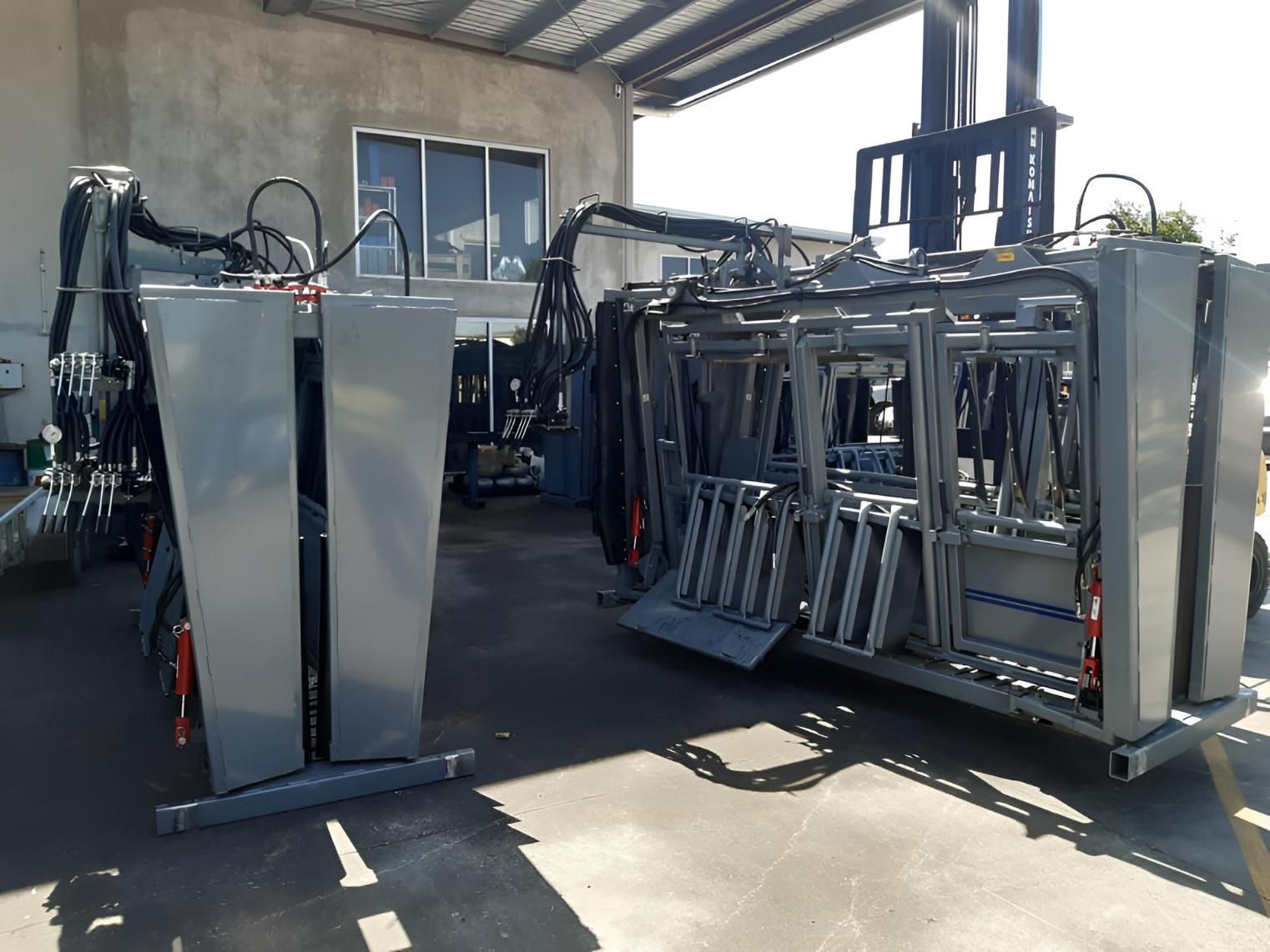Large Stainless Steel Machine is Parked — Turnweld Engineering in Coolum Beach, QLD
