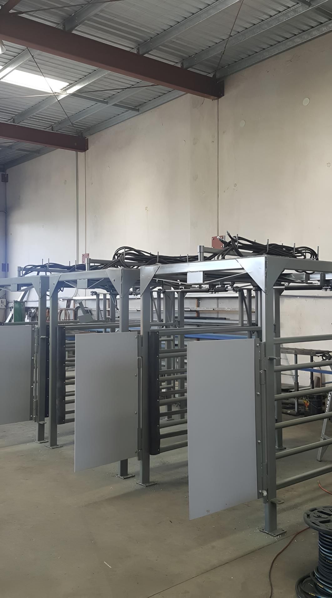 Row of Gates in a Warehouse — Turnweld Engineering in Coolum Beach, QLD