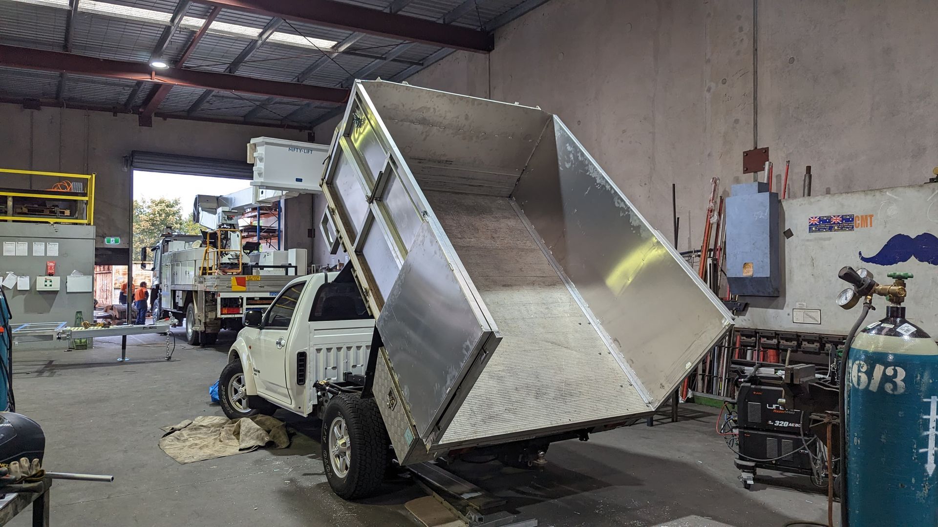 Aluminium Tray— Turnweld Engineering in Coolum Beach, QLD