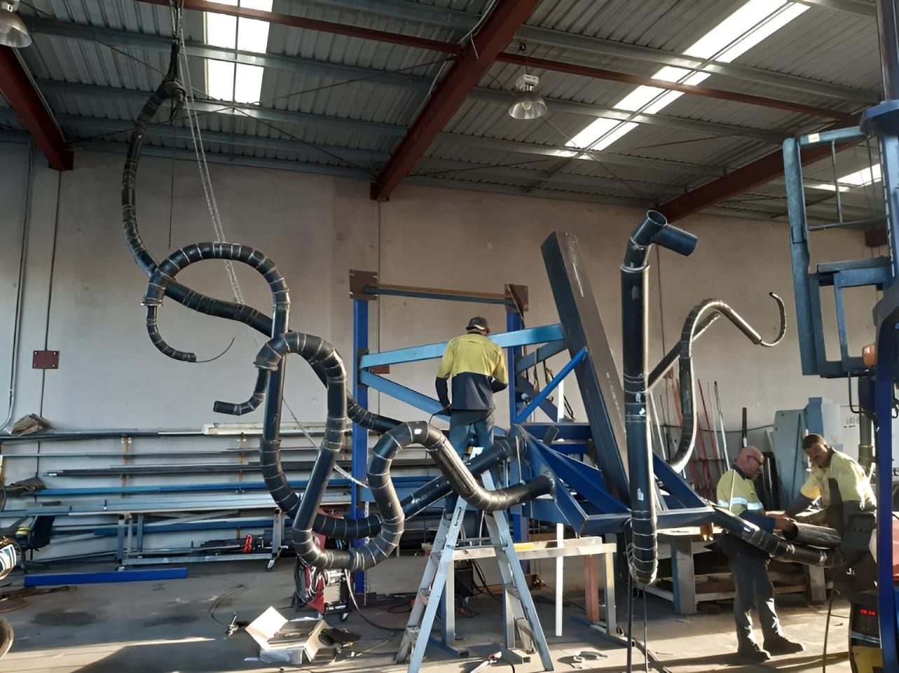 Fabrication of Gold Coast Big Octopus — Turnweld Engineering in Coolum Beach, QLD