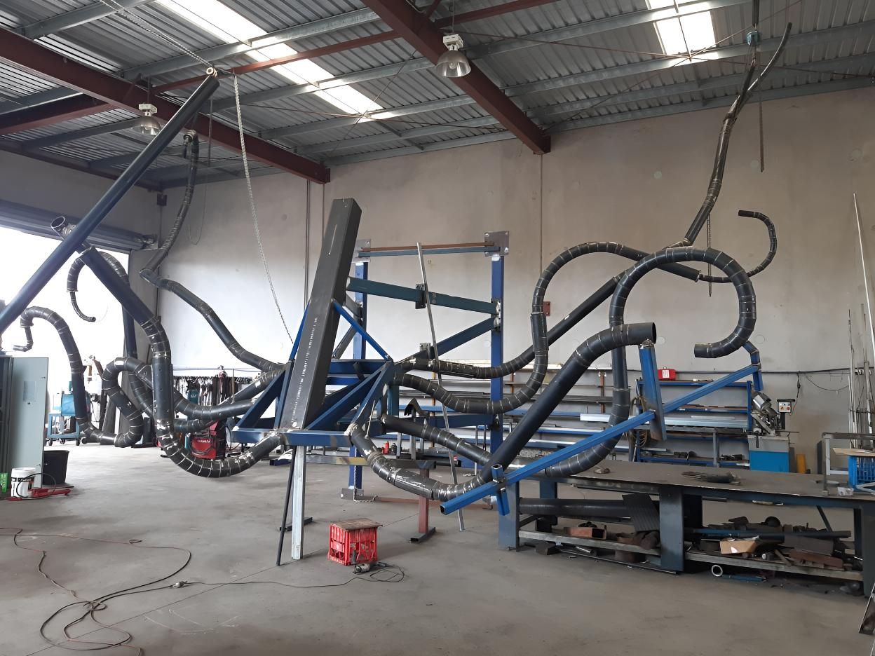 Warehouse With a Lot of Pipes — Turnweld Engineering in Coolum Beach, QLD