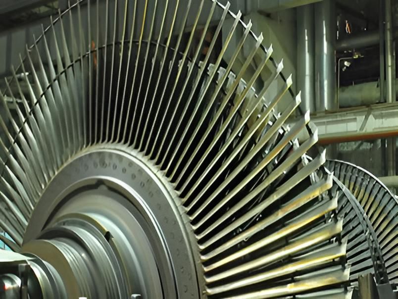 A Close Up of a Turbine in a Factory — Turnweld Engineering in Coolum Beach, QLD