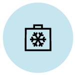 Freezer bag icon