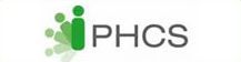 A phcs logo with a green circle in the middle