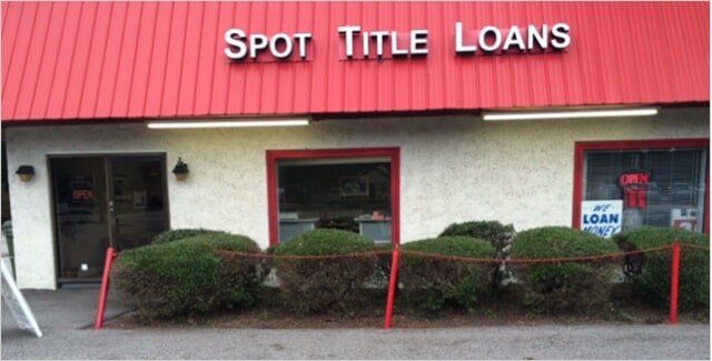 Spot Title Loans Facade — Pawn Brokers in Georgetown,SC