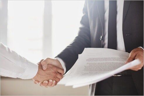 Shaking Hands — Loan & Financing Services in Georgetown, SC