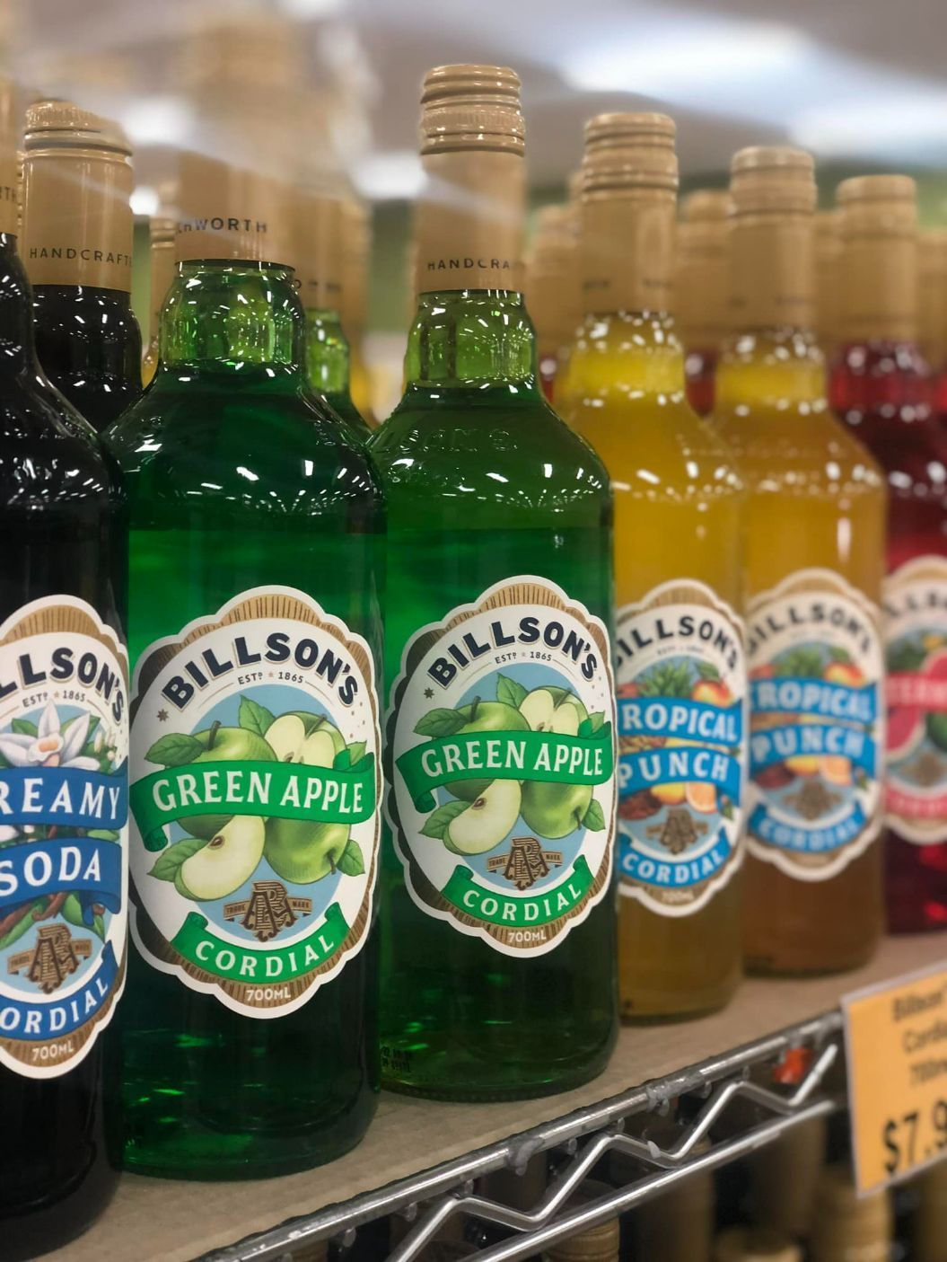 Billson's Brand With Green Apple Flavor — Discount Groceries in Ballarat