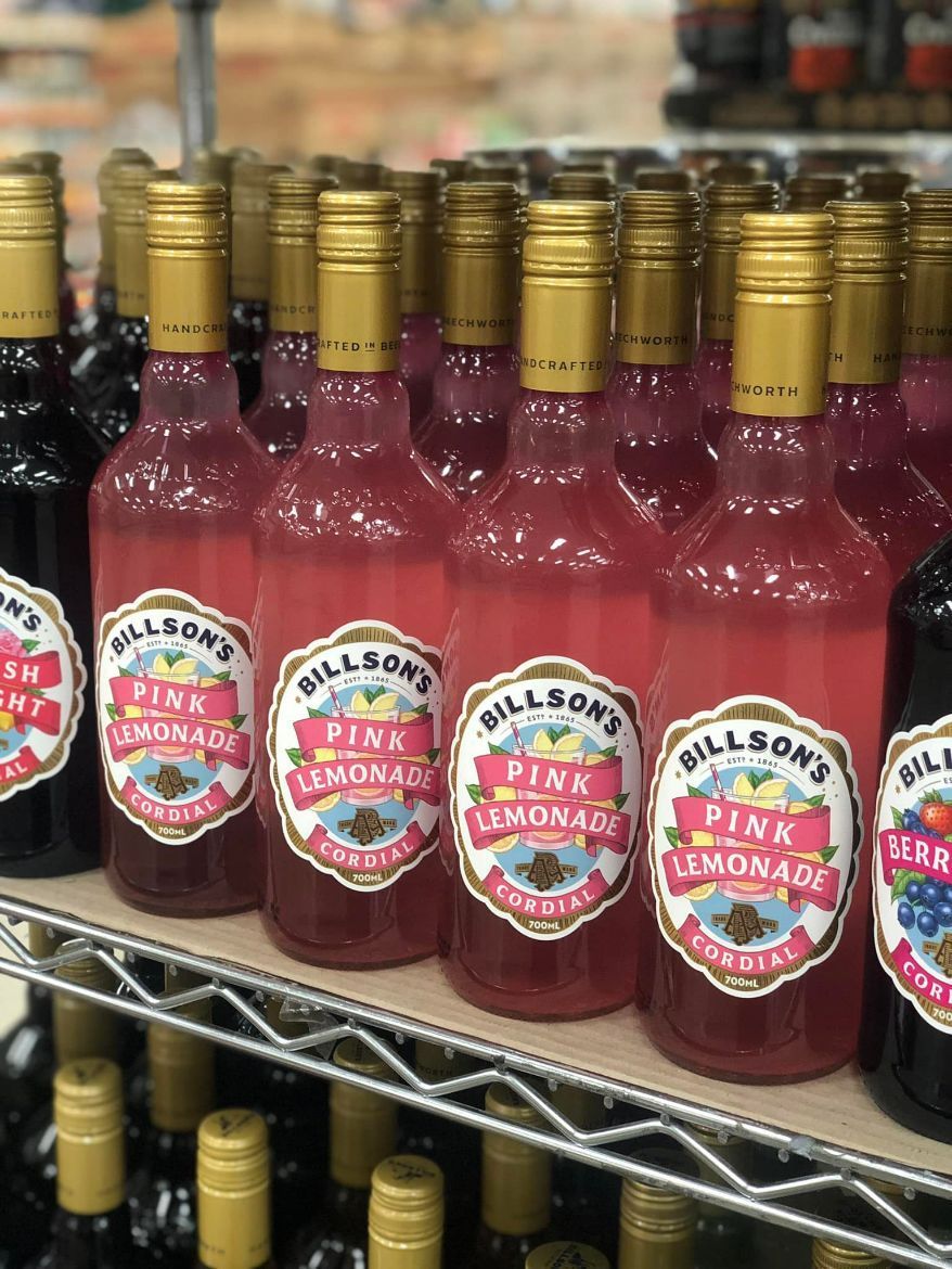 Billson's Brand Drinks Lemonade Flavor — Discount Groceries in Ballarat